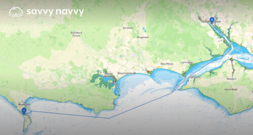 Portland Marina to Town Quay Marina – Sailing Route Guide (44 NM)