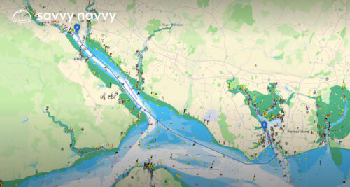 Town Quay Marina to Royal Clarence Marina – Sailing Route Guide (12 NM)